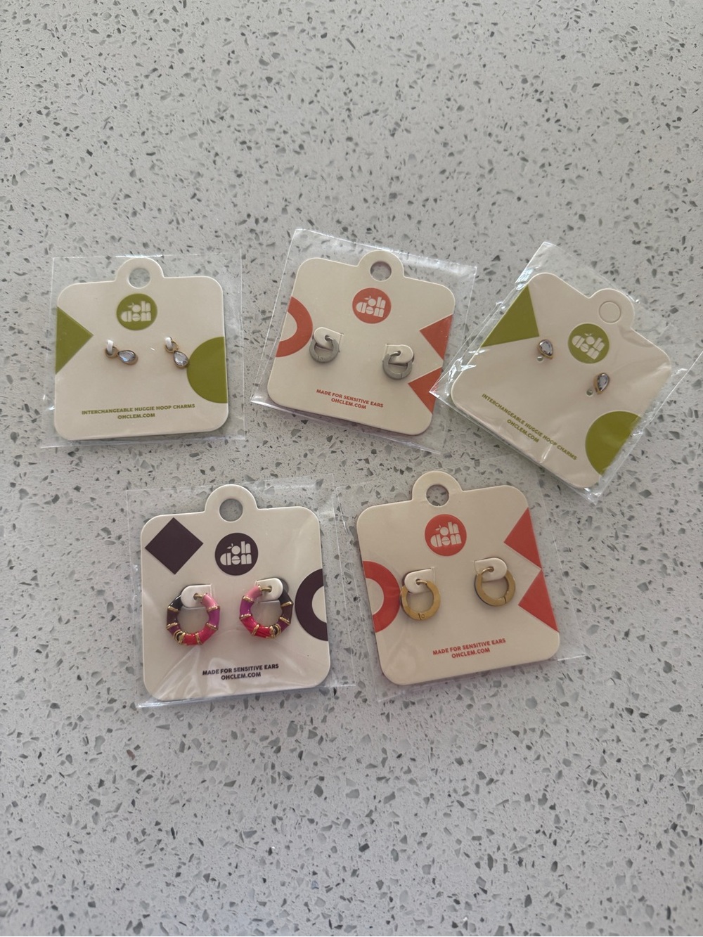 Oh Clem Brand Earrings and Charms